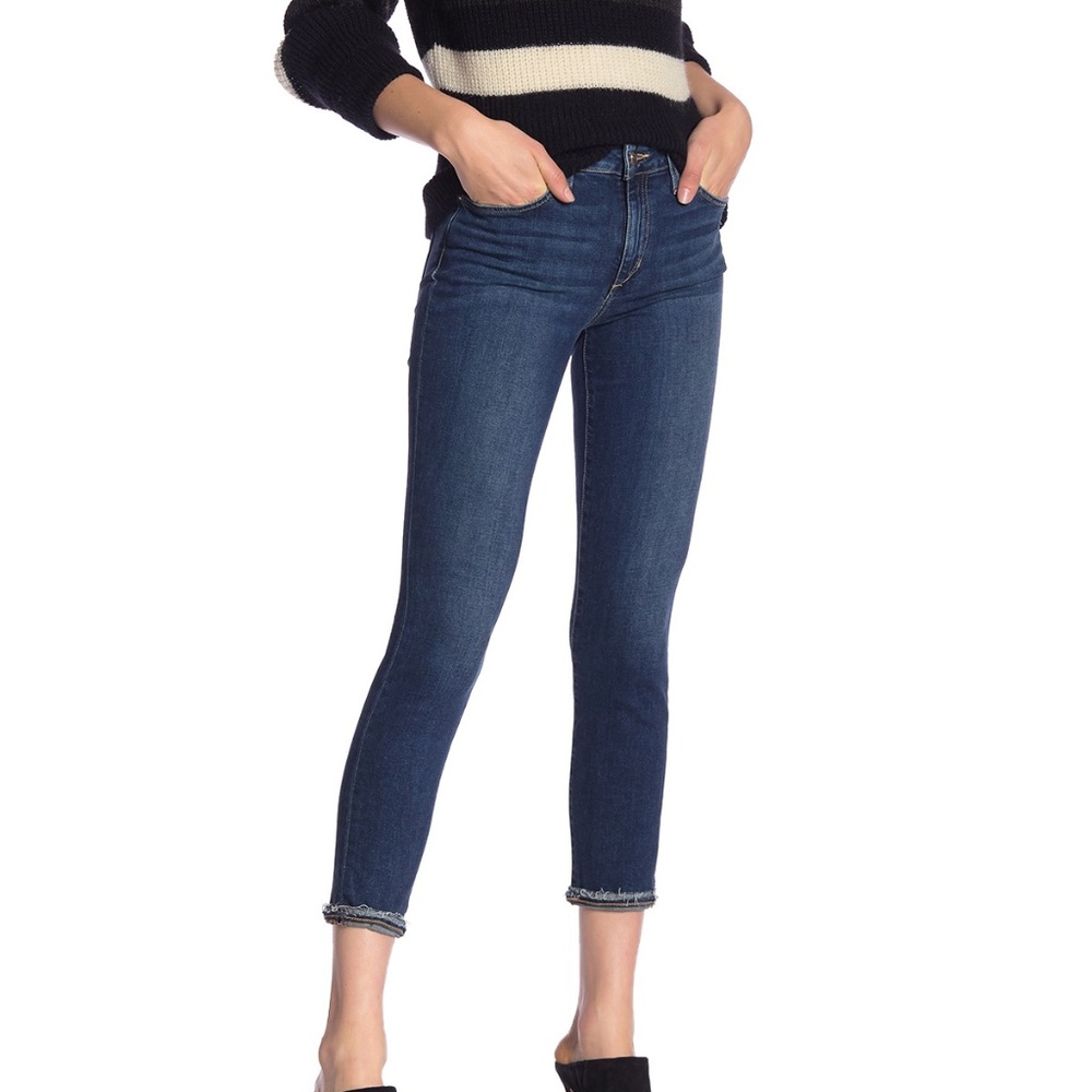 NWT $168 Joe's Jeans Icon Crop Baby Cuff Jeans in size 25!